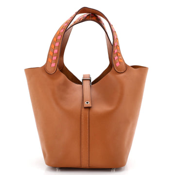 Hermes Picotin Lock Bag Tressage Epsom MM