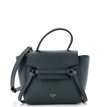 Celine Belt Bag Textured Leather Pico
