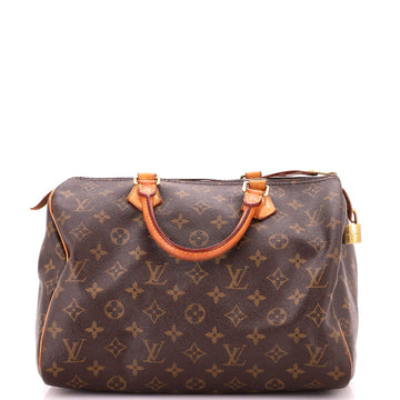 Louis Vuitton Speedy Handbag Monogram Canvas 30