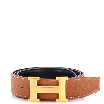 Hermes Constance Reversible Belt Leather Medium