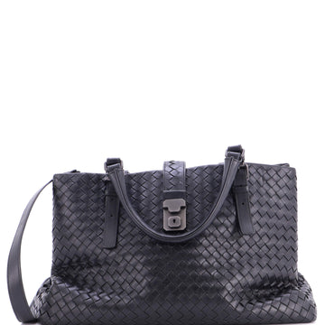 Bottega Veneta Roma Bag Intrecciato Nappa Medium