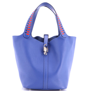 Hermes Picotin Lock Bag Tressage Epsom MM