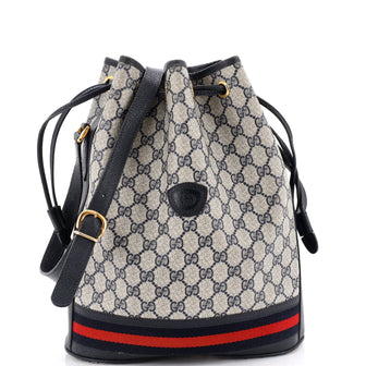 Gucci Ophidia Bucket Bag GG Coated Canvas Medium