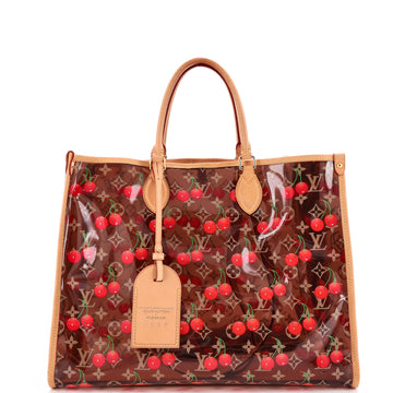 Louis Vuitton x Takashi Murakami OnTheGo Tote Monogram Cerises PVC GM