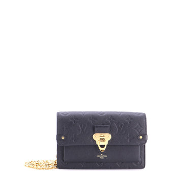 Louis Vuitton Vavin Chain Wallet Monogram Empreinte Leather