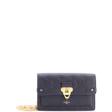 Louis Vuitton Vavin Chain Wallet Monogram Empreinte Leather