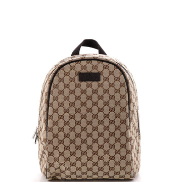 Gucci Zip Around Travel Backpack GG Canvas