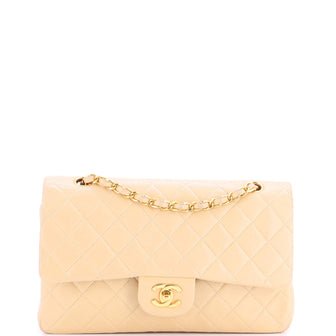 Chanel Classic Double Flap Bag Quilted Lambskin Medium