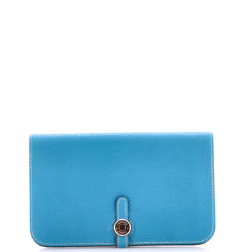 Hermes Dogon Duo Combined Wallet Leather
