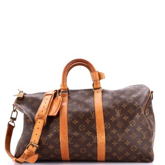 Louis Vuitton Keepall Bandouliere Bag Monogram Canvas 45