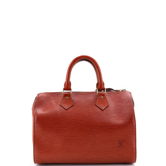 Louis Vuitton Speedy Handbag Epi Leather 25