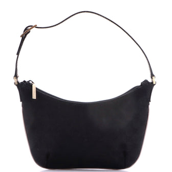 Gucci Vintage Pochette Shoulder Bag GG Canvas Small