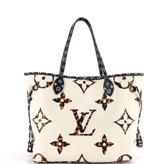 Louis Vuitton Neverfull NM Tote Limited Edition Jungle Monogram Giant MM