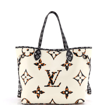 Louis Vuitton Neverfull NM Tote Limited Edition Jungle Monogram Giant MM