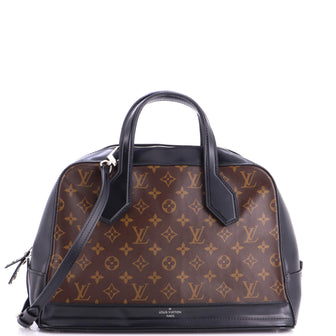 Louis Vuitton Dora Handbag Monogram Canvas and Calfskin MM