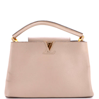 Louis Vuitton Capucines Bag Leather MM