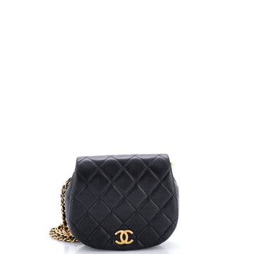Chanel Coco Mail Clutch with Chain Quilted Calfskin Small