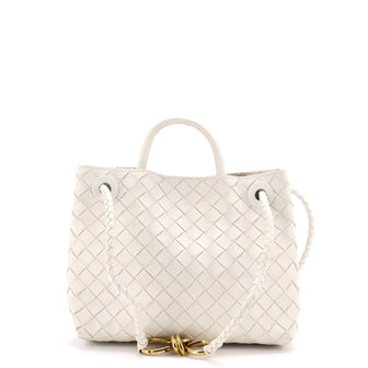 Bottega Veneta Andiamo Top Handle Bag Intrecciato Nappa Small