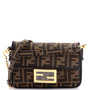 Fendi Baguette NM Bag Zucca Canvas Mini