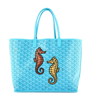 Goyard Anjou Reversible Tote Embroidered Coated Canvas PM