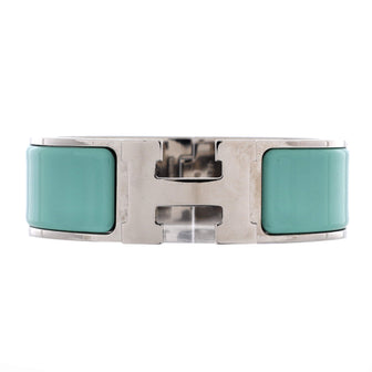 Hermes Clic H Bracelet Enamel Wide