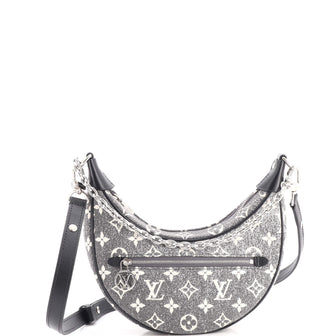 Louis Vuitton Loop Handbag Monogram Jacquard Denim