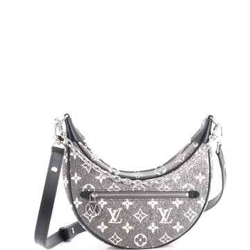 Louis Vuitton Loop Handbag Monogram Jacquard Denim