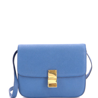 Celine Classic Box Bag Grainy Leather Medium