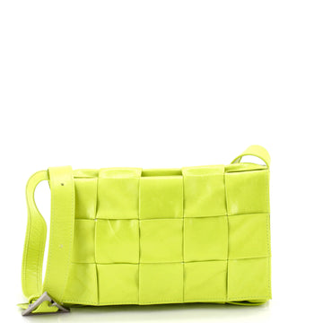 Bottega Veneta Cassette Crossbody Bag Stretch Maxi Intrecciato Leather