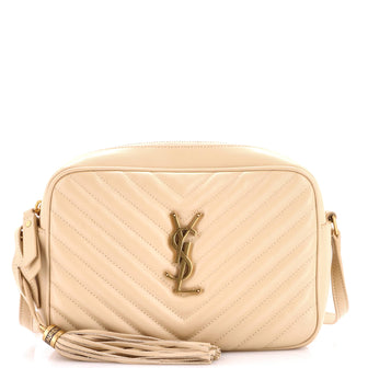 Saint Laurent Lou Camera Bag Matelasse Chevron Leather Small