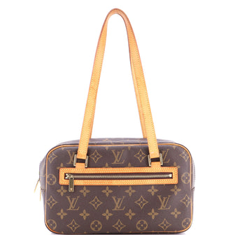 Louis Vuitton Cite Handbag Monogram Canvas MM
