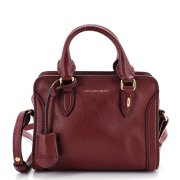 Alexander McQueen Padlock Zip Around Tote Leather Mini