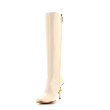 Bottega Veneta Women's Knot Knee High Boots Leather