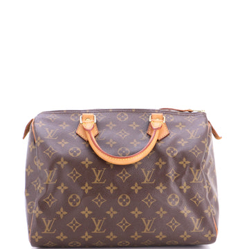 Louis Vuitton Speedy Handbag Monogram Canvas 30