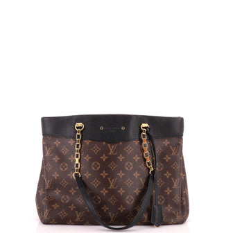 Louis Vuitton Pallas Shopper Monogram Canvas and Calfskin