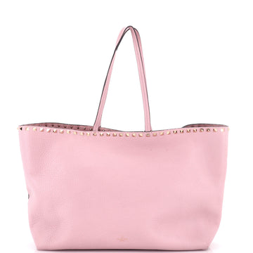 Valentino Garavani Rockstud Shopper Tote Leather Large