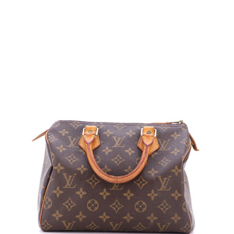 Louis Vuitton Speedy Handbag Monogram Canvas 25