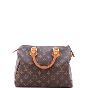 Louis Vuitton Speedy Handbag Monogram Canvas 25