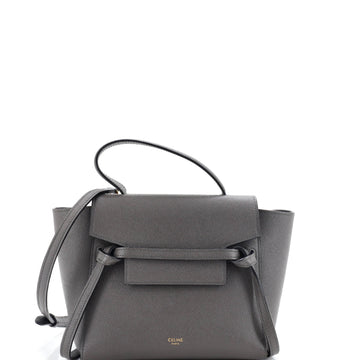 Celine Belt Bag Textured Leather Nano
