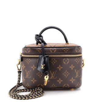 Louis Vuitton Vanity Handbag Reverse Monogram Canvas PM