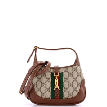Gucci Jackie 1961 Hobo GG Coated Canvas Mini
