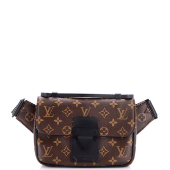 Louis Vuitton S Lock Sling Bag Macassar Monogram Canvas