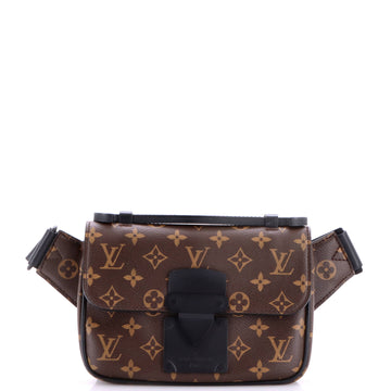 Louis Vuitton S Lock Sling Bag Macassar Monogram Canvas