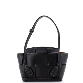 Bottega Veneta Arco Bag Maxi Intrecciato Leather Small
