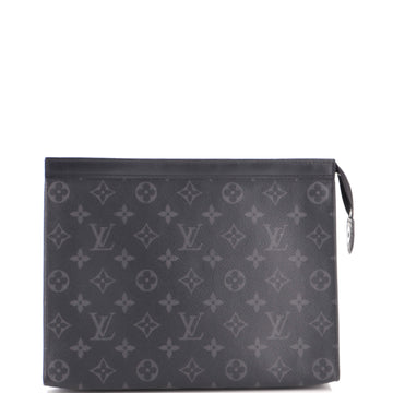 Louis Vuitton Pochette Voyage Monogram Eclipse Canvas MM