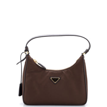 Prada Re-Edition 2005 Hobo Tessuto with Saffiano Leather Mini