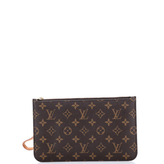 Louis Vuitton Neverfull Pochette Monogram Canvas Large
