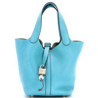 Hermes Picotin Lock Bag Clemence PM