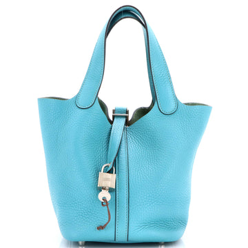 Hermes Picotin Lock Bag Clemence PM