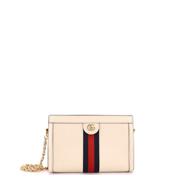 Gucci Ophidia Chain Shoulder Bag Leather Small
